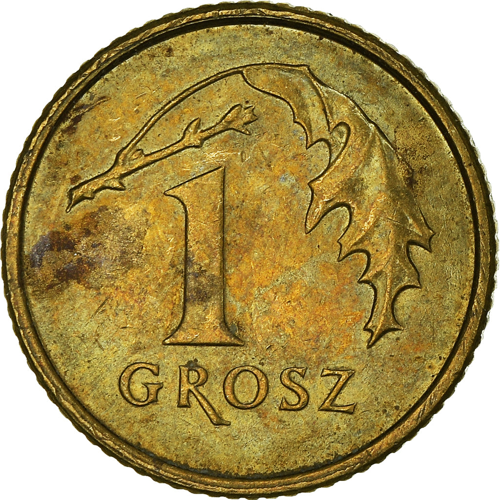 Moneta, Polonia, Grosz, 2010