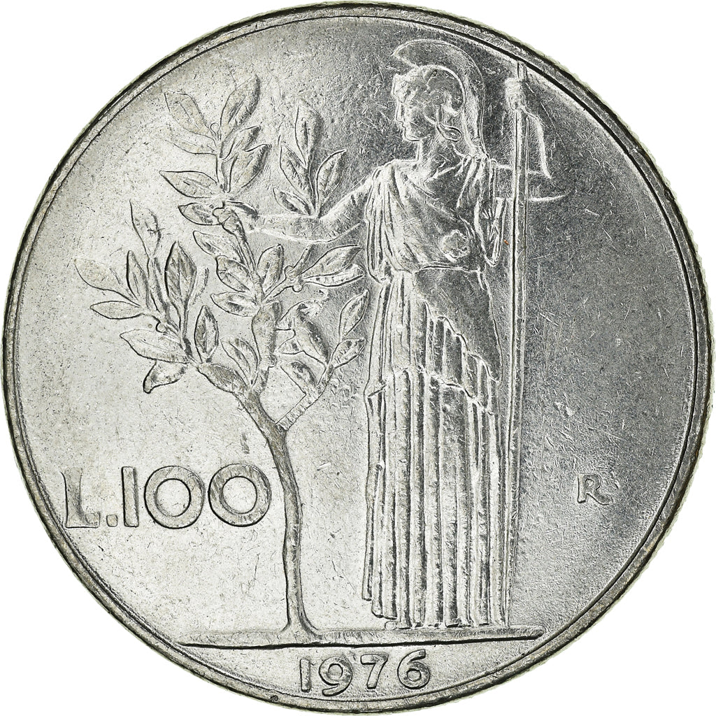Coin, Italy, 100 Lire, 1976