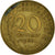 Moneta, Francja, 20 Centimes, 1968