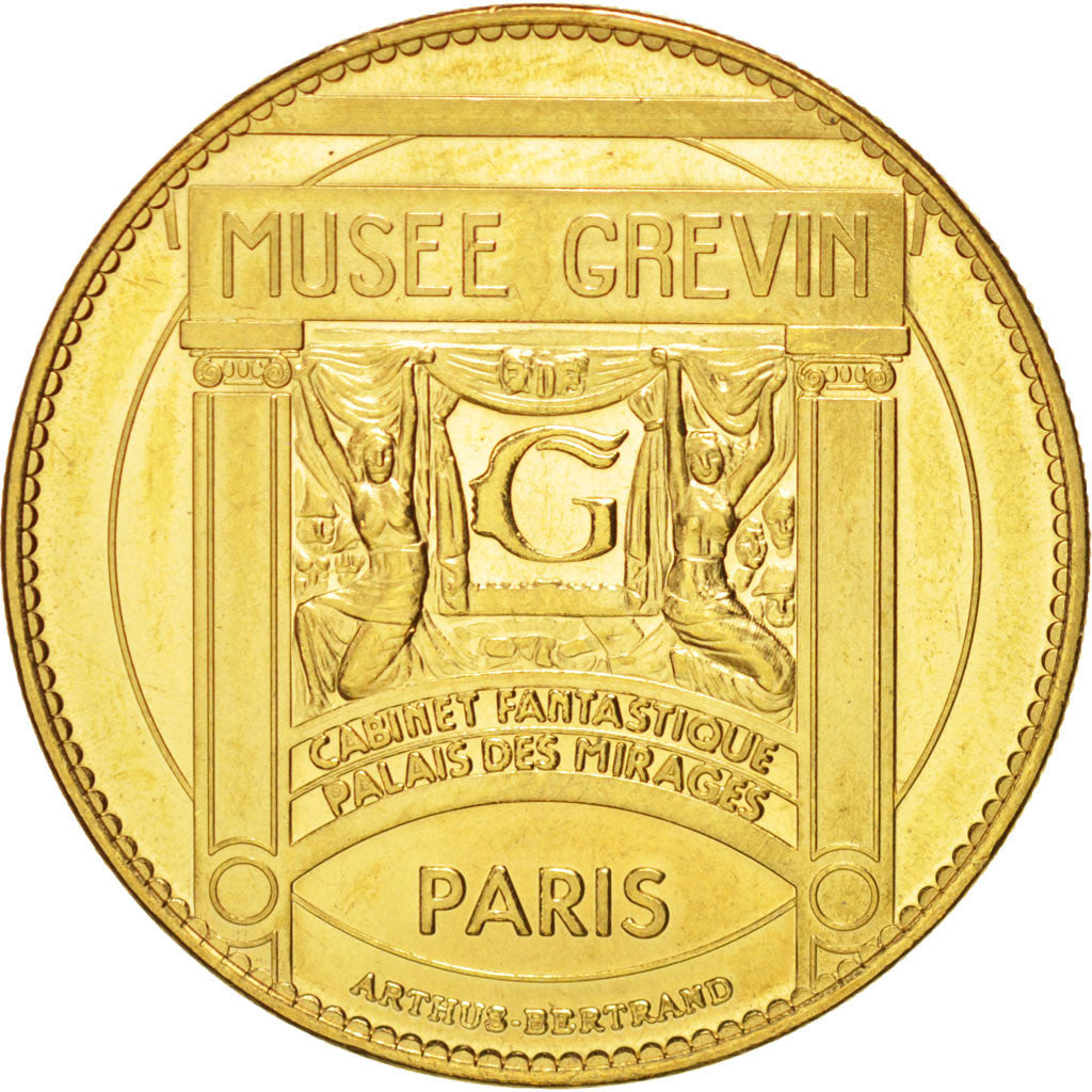 Tourist Token, Musée Grévin, Charlie Chaplin, Undated, MS(63), Arthus Bertrand