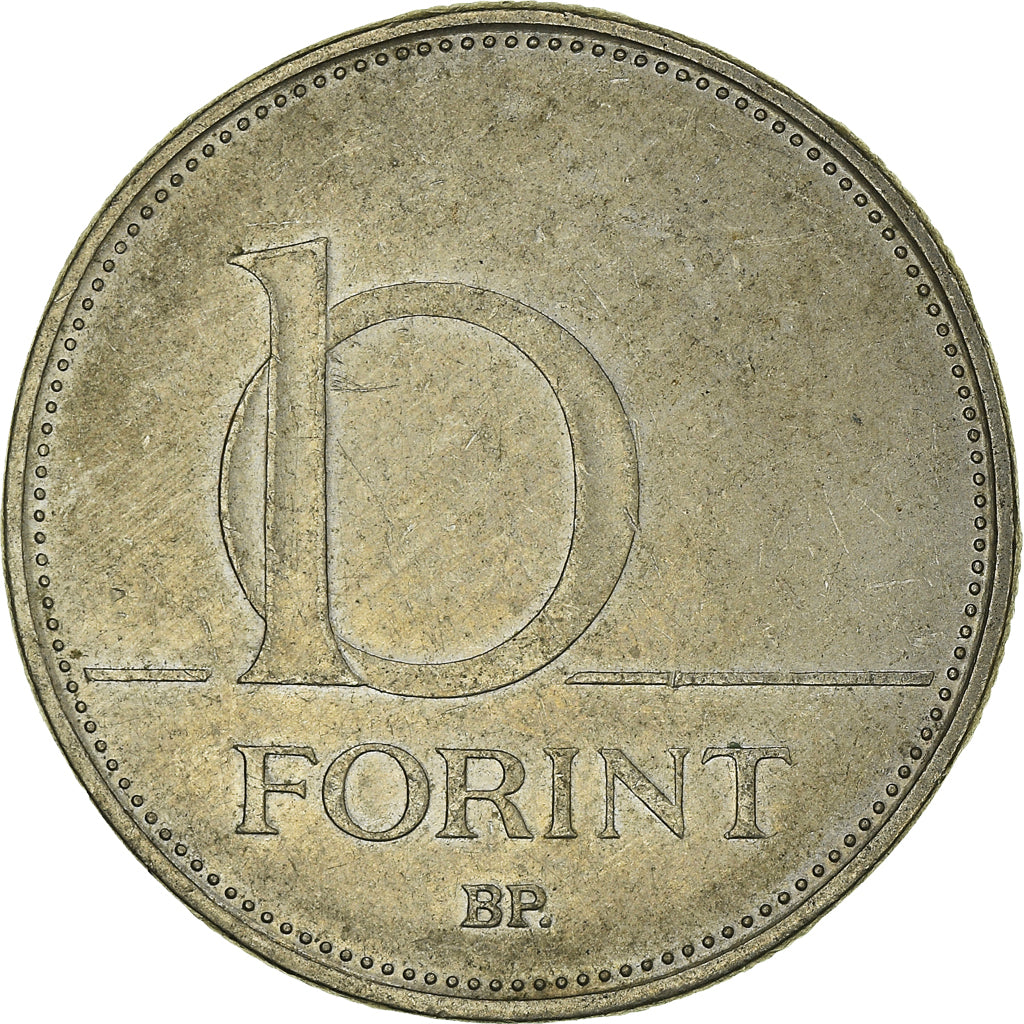 Moneta, Ungheria, 10 Forint, 1993