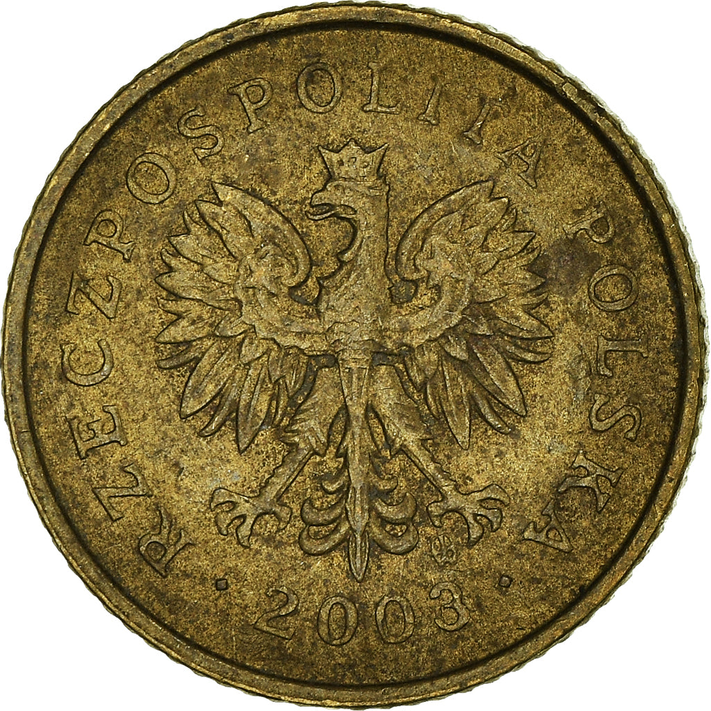 Moneta, Polonia, Grosz, 2003