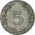 Moneta, Tunisia, 5 Millim, 1983