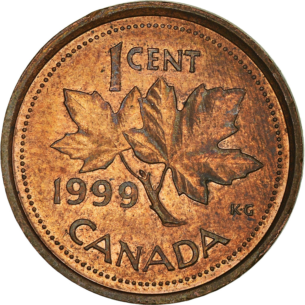 Moneta, Canada, Cent, 1999