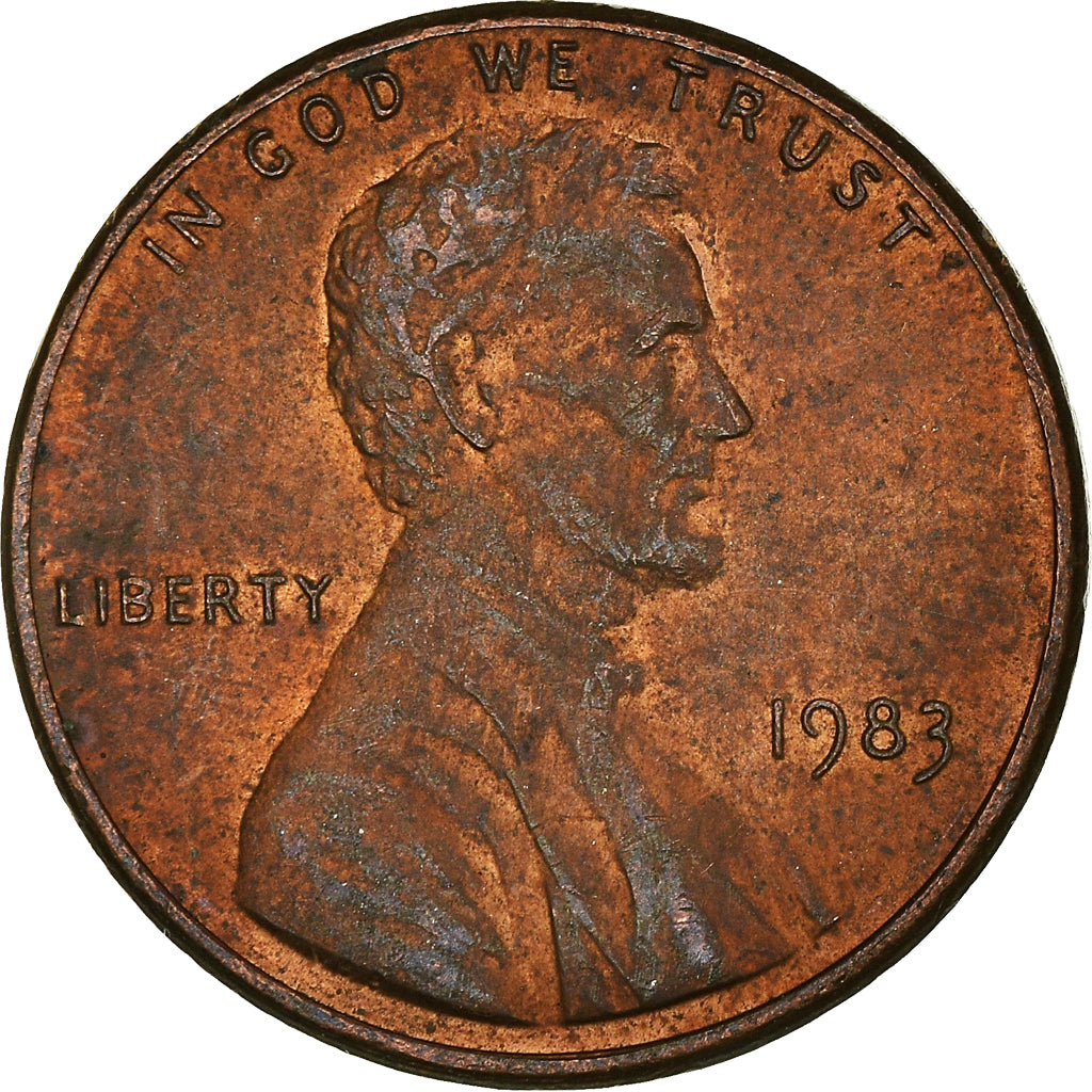 Moeda, Estados Unidos da América, Cent, 1983