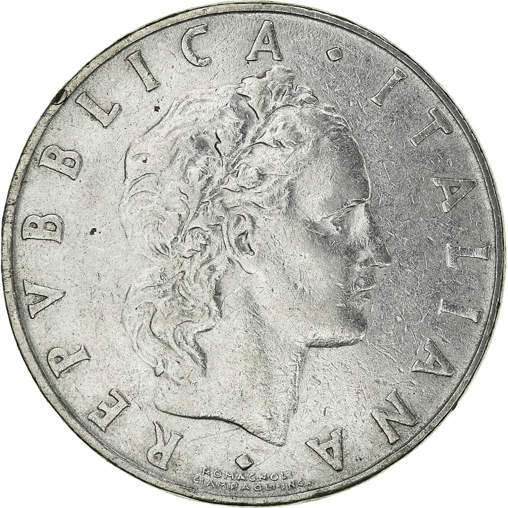 Munten, Italië, 50 Lire, 1957