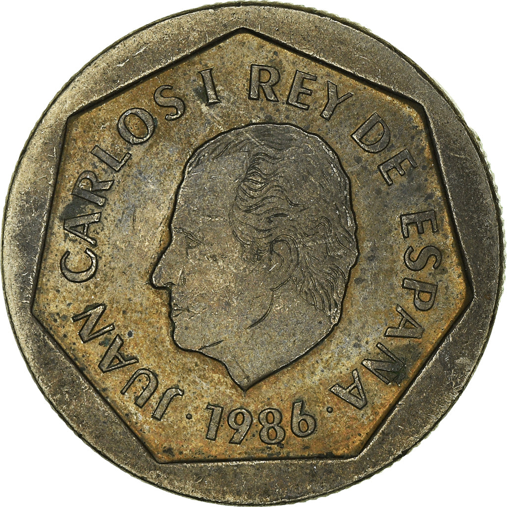 Münze, Spanien, 200 Pesetas, 1986