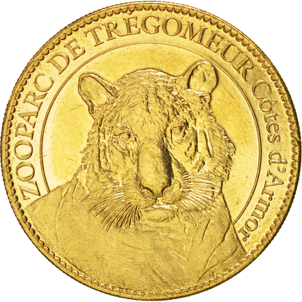 Francia, Token, Tourist Token, Zooparc de Trégomeur, 2010, Arthus Bertrand