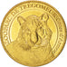 Francia, Token, Tourist Token, Zooparc de Trégomeur, 2010, Arthus Bertrand
