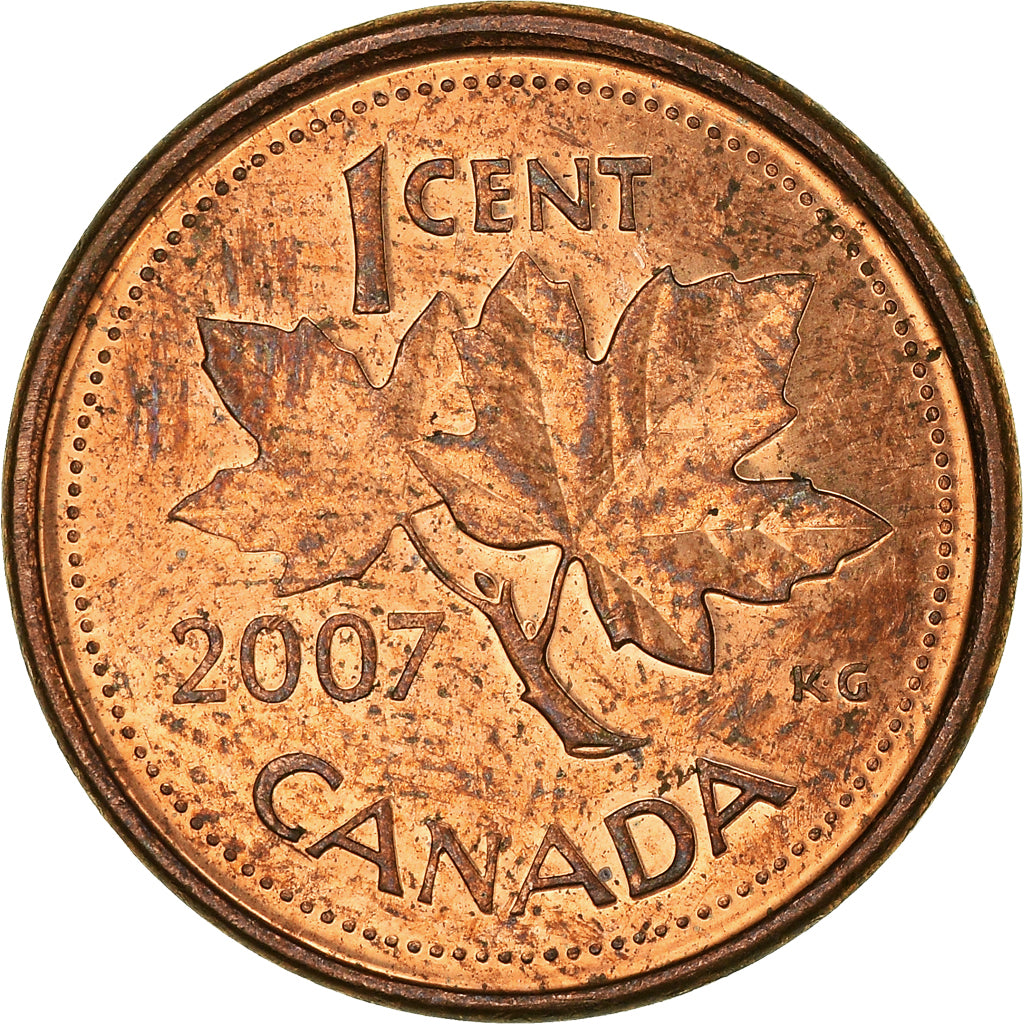Moneta, Canada, Cent, 2007