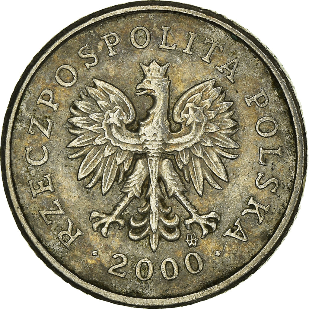 Münze, Polen, 10 Groszy, 2000