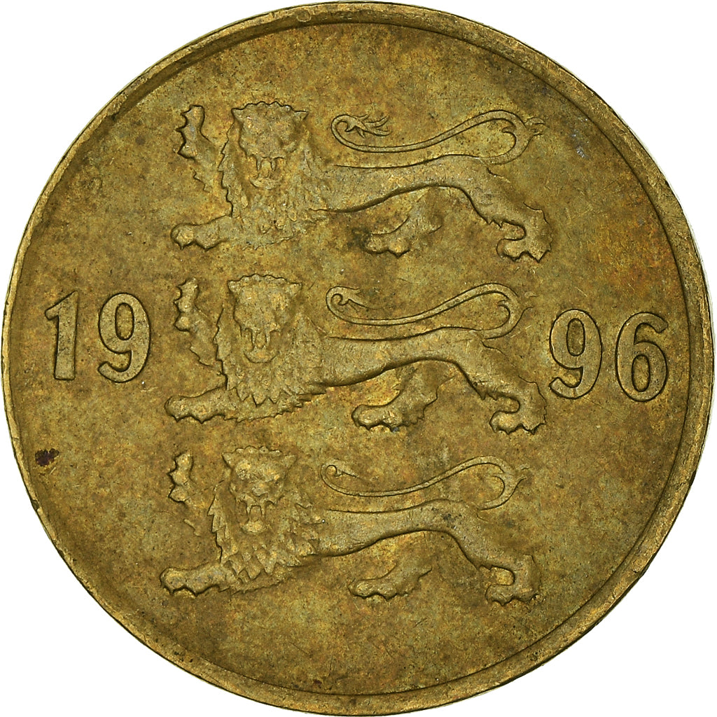 Coin, Estonia, 20 Senti, 1996