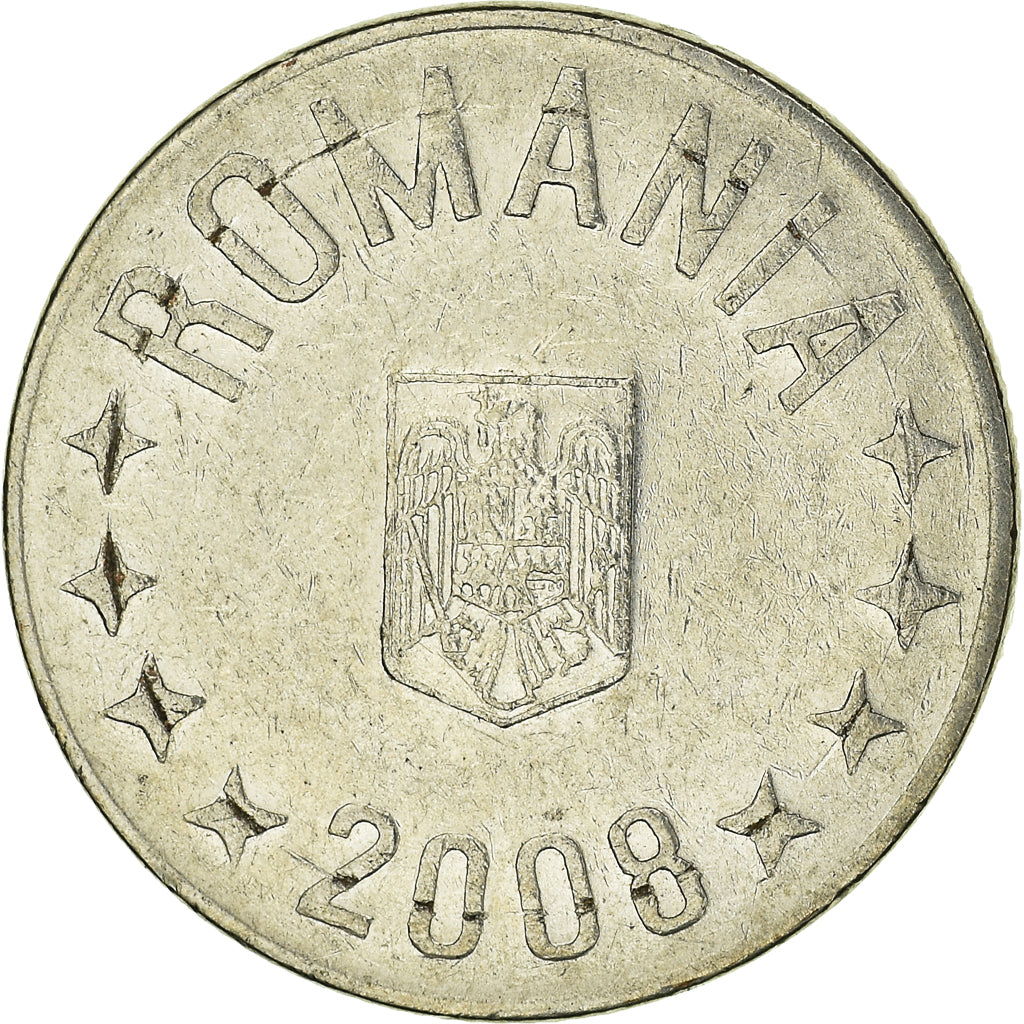 Moneta, Romania, 10 Bani, 2008