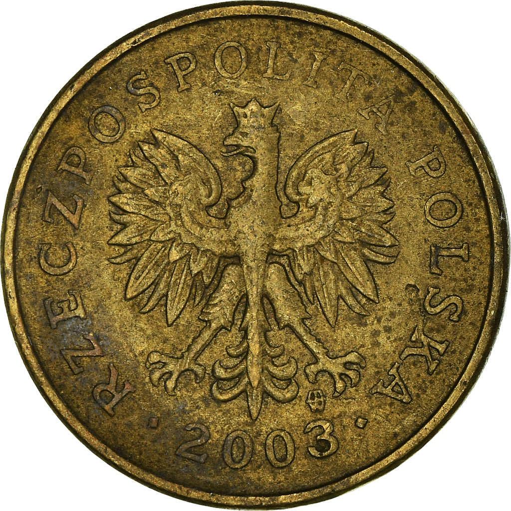 Monnaie, Pologne, 2 Grosze, 2003