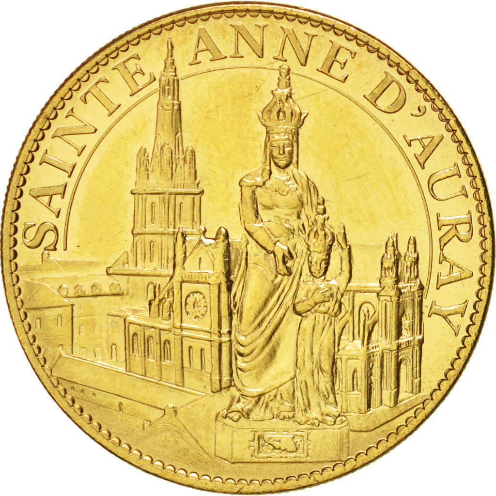 France, Token, Tourist Token, Sainte-Anne d'Auray, 2008, Arthus Bertrand