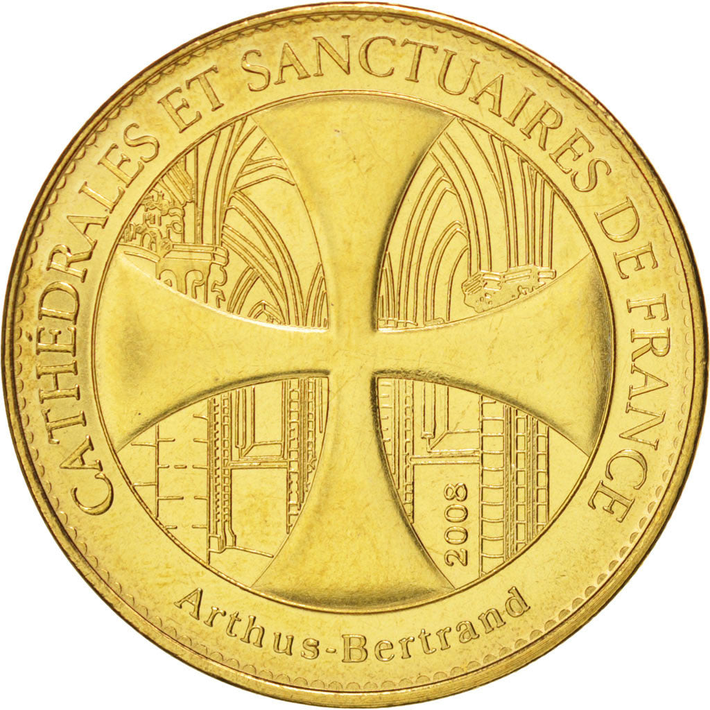 France, Token, Tourist Token, Sainte-Anne d'Auray, 2008, Arthus Bertrand