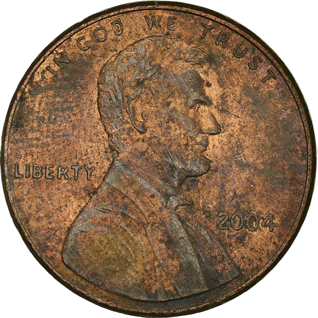 Moeda, Estados Unidos da América, Cent, 2004