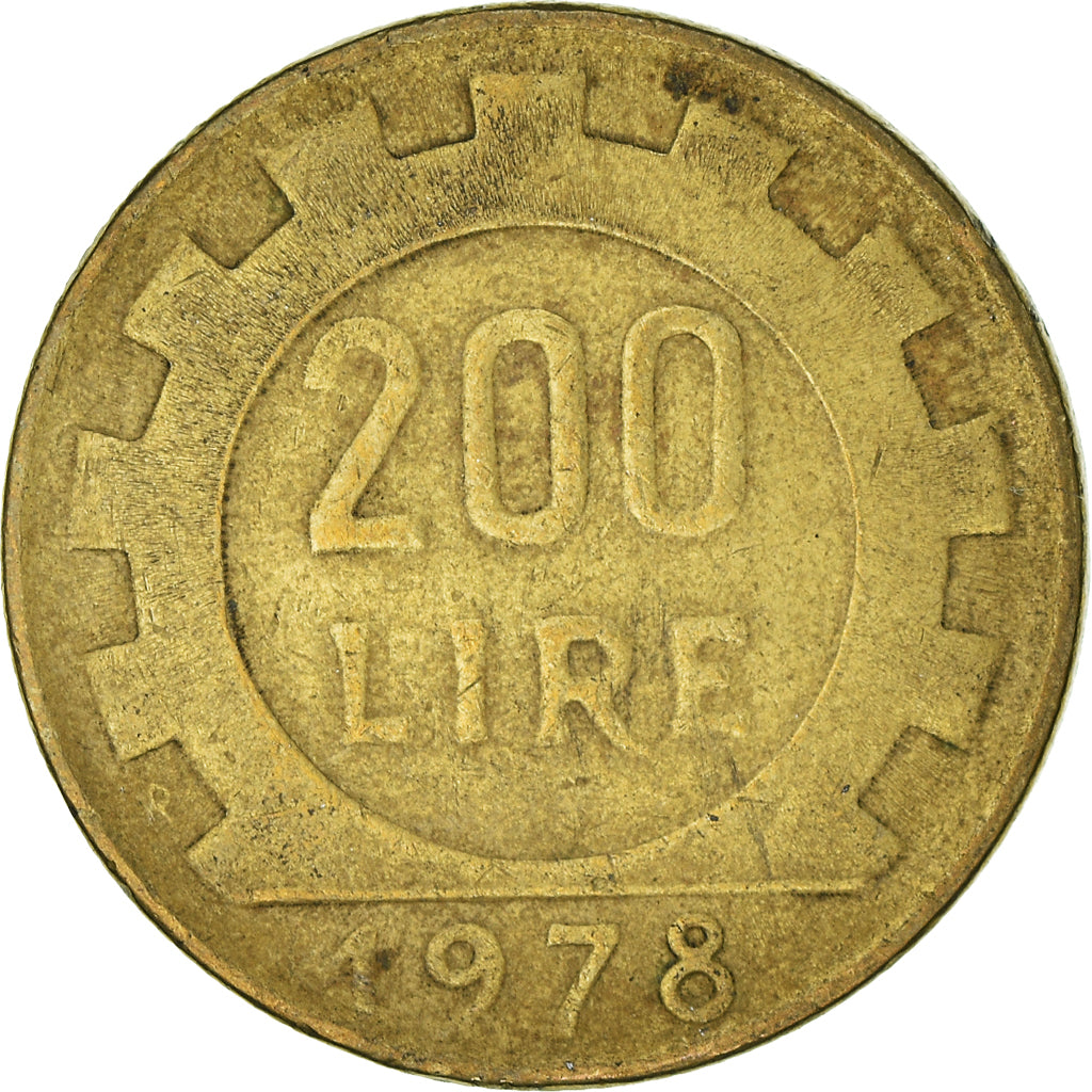 Moneta, Włochy, 200 Lire, 1978