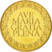 Tourist Token, Notre-Dame de Paris, Ave Maria, 2008, MS(63), Arthus Bertrand