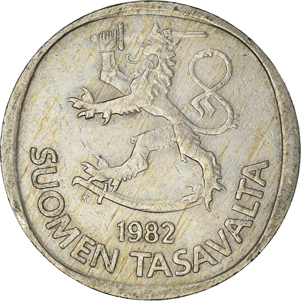 Monnaie, Finlande, Markka, 1982