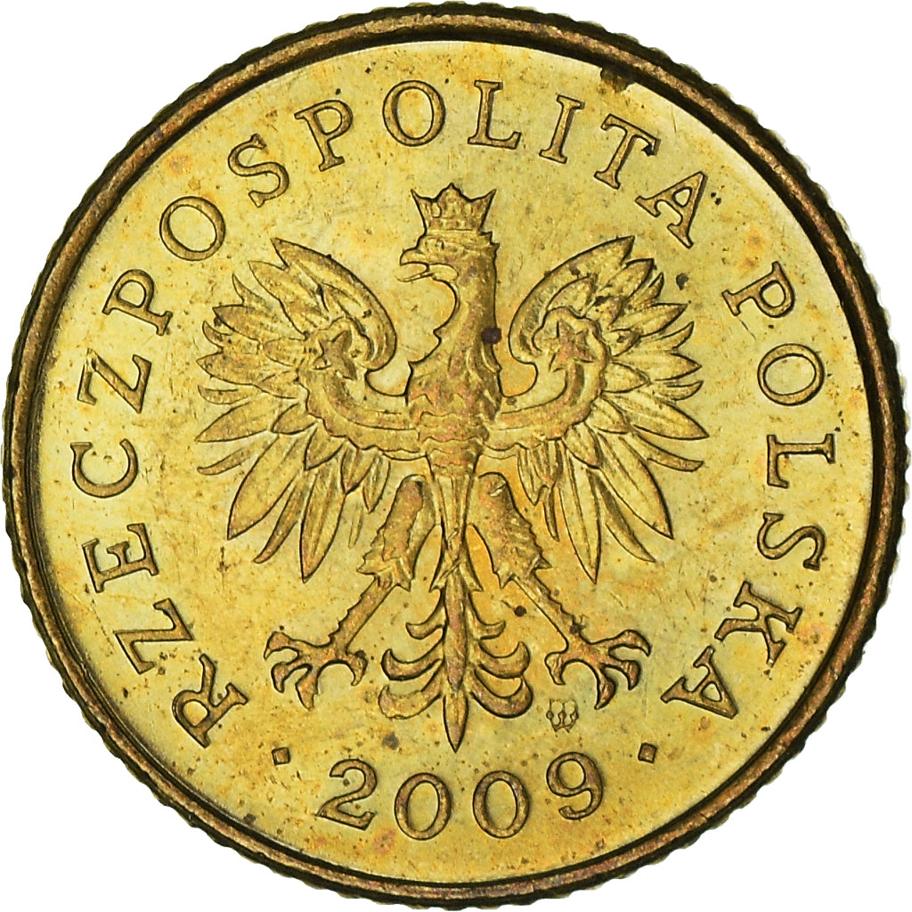 Münze, Polen, Grosz, 2009