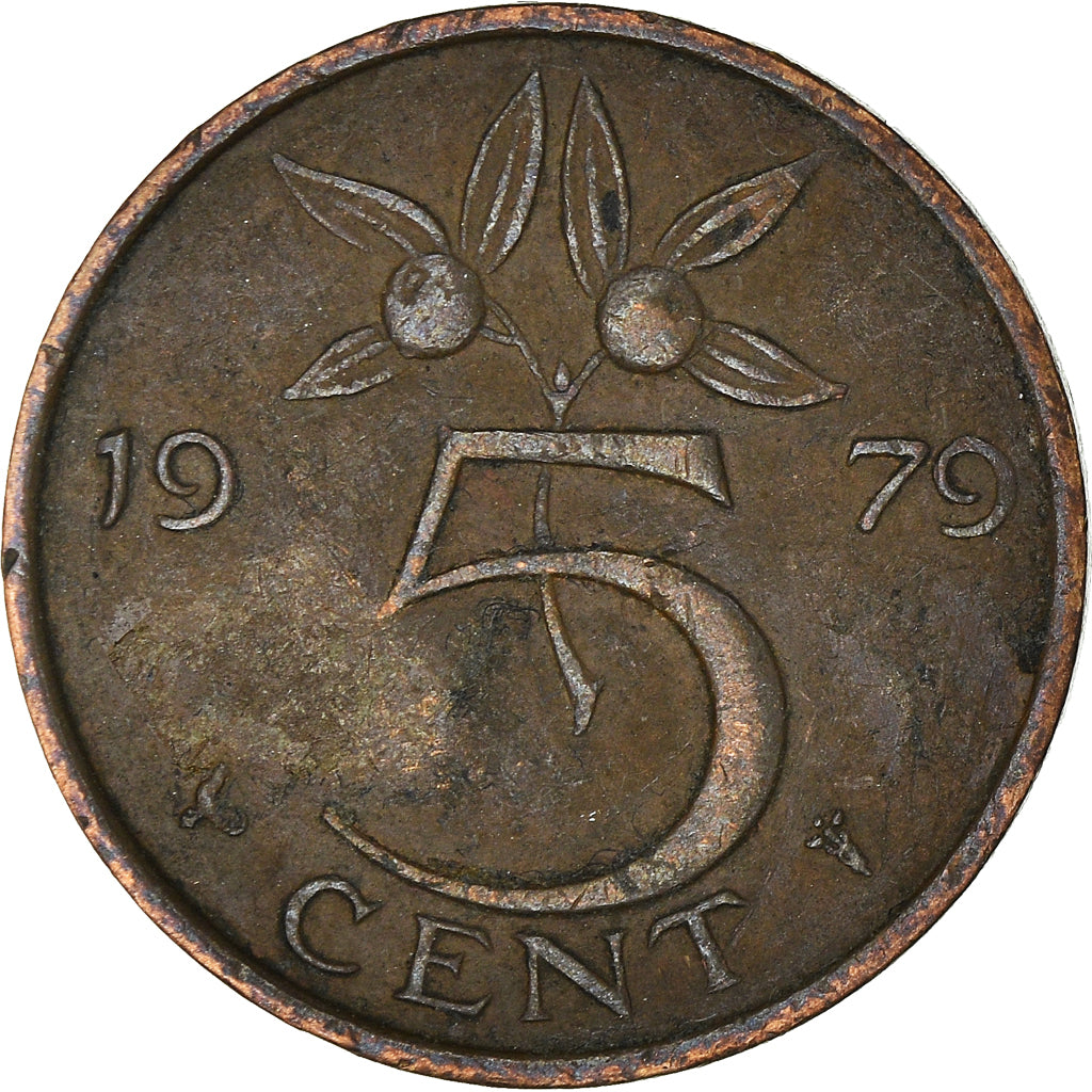 Münze, Niederlande, 5 Cents, 1979