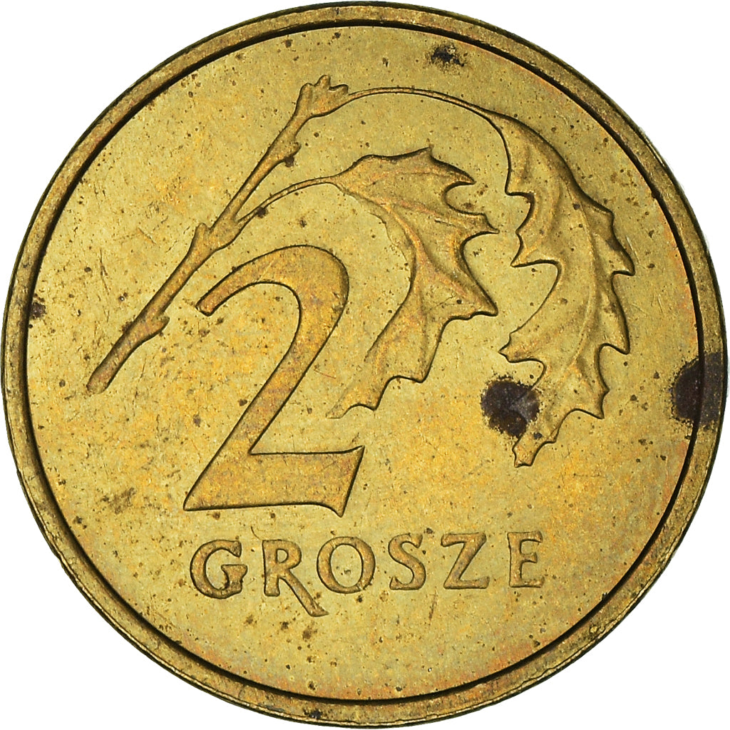 Coin, Poland, 2 Grosze, 2004