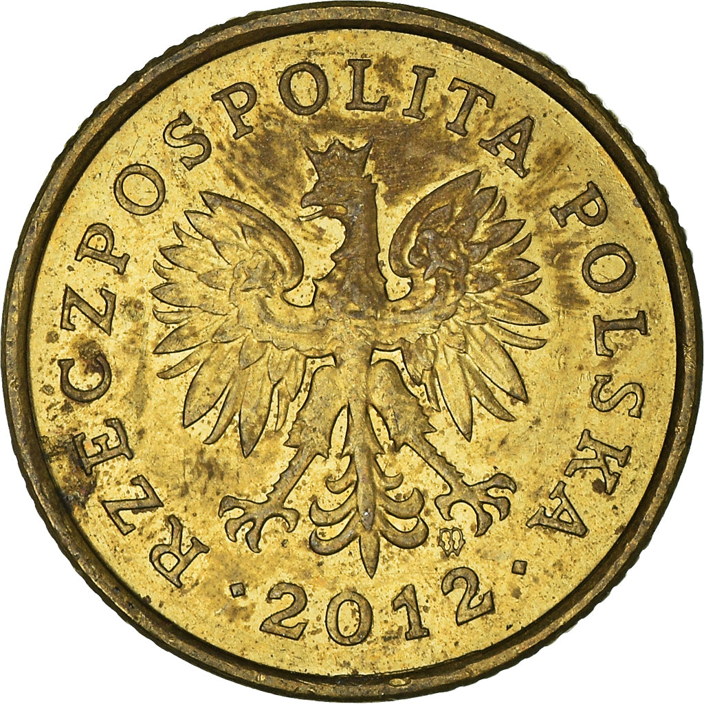 Moneta, Polonia, 5 Groszy, 2012