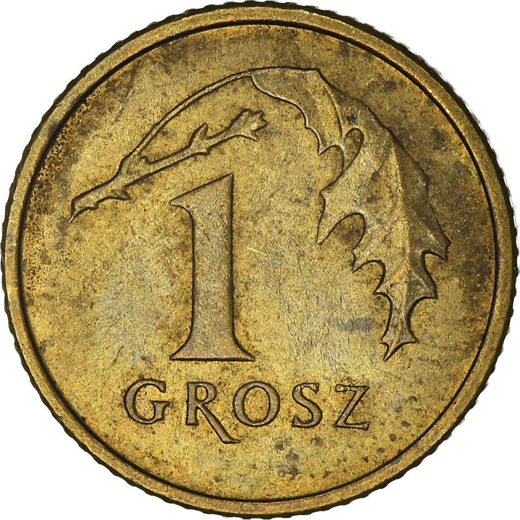 Münze, Polen, Grosz, 2000
