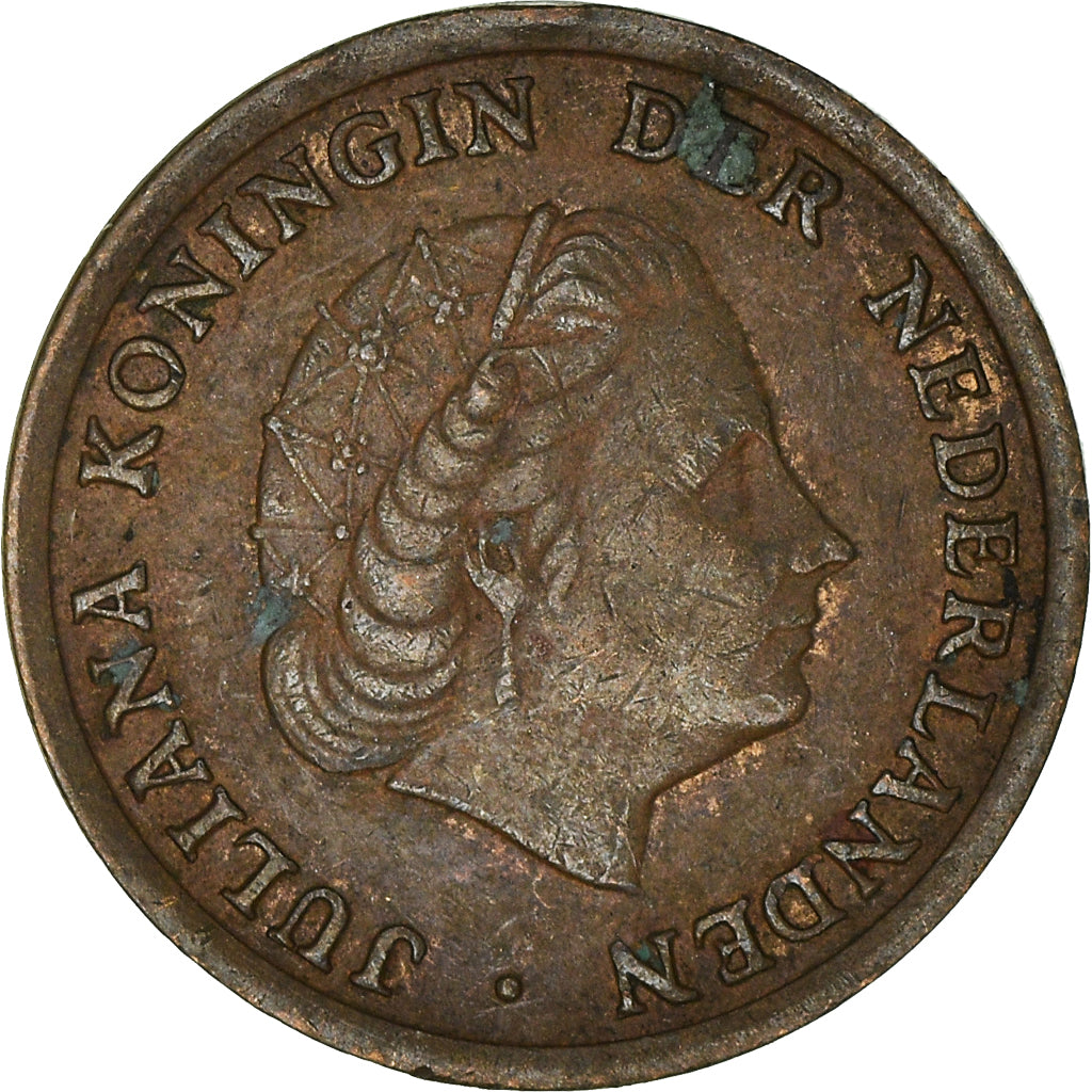 Münze, Niederlande, Cent, 1966