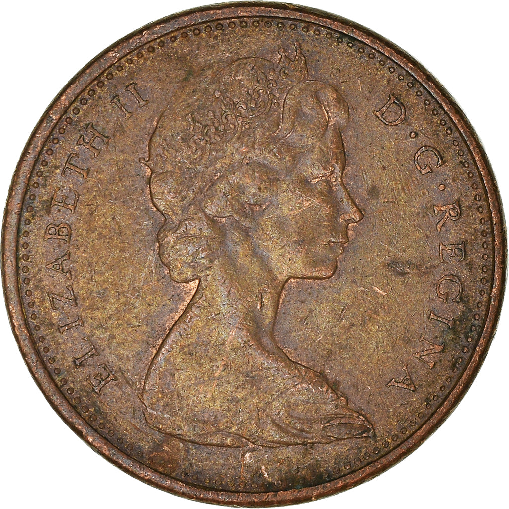 Moneta, Canada, Cent, 1968