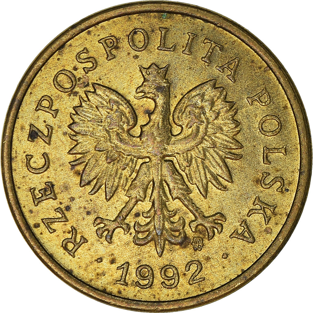 Coin, Poland, 2 Grosze, 1992