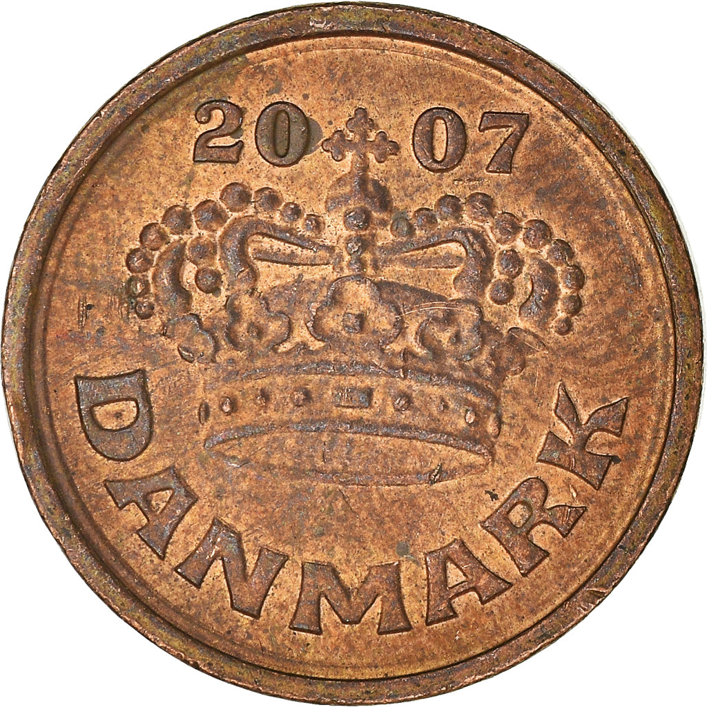 Munten, Denemarken, 25 Öre, 2007
