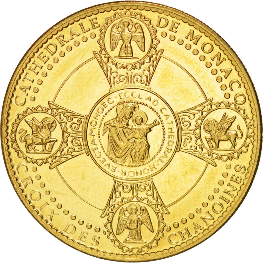 Tourist Token, Cathédrale de Monaco, Undated, MS(63), Arthus Bertrand