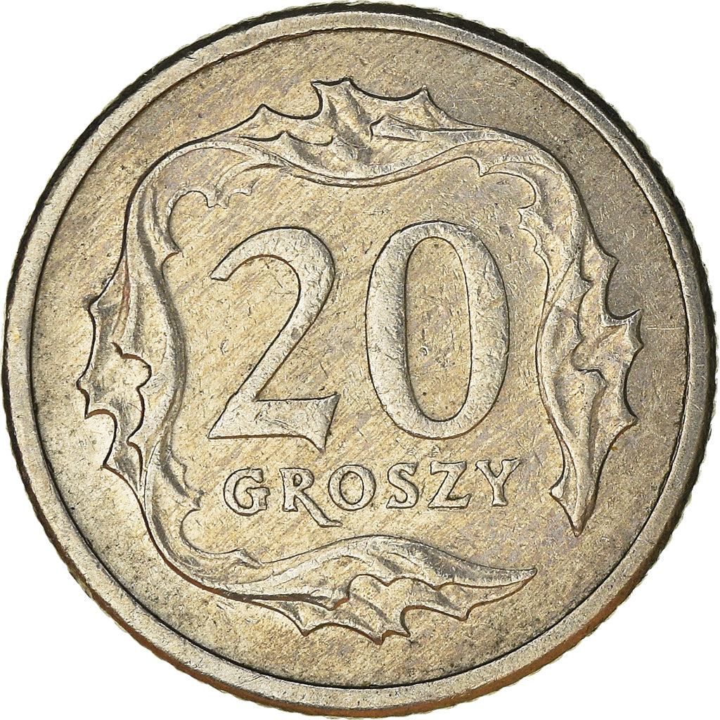 Moneta, Polonia, 20 Groszy, 2006