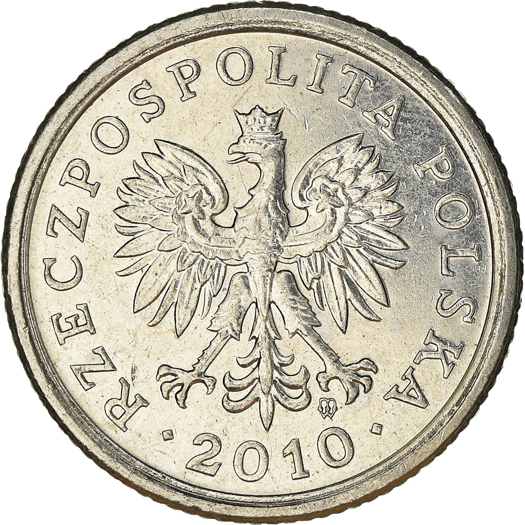 Moneta, Polonia, 20 Groszy, 2010