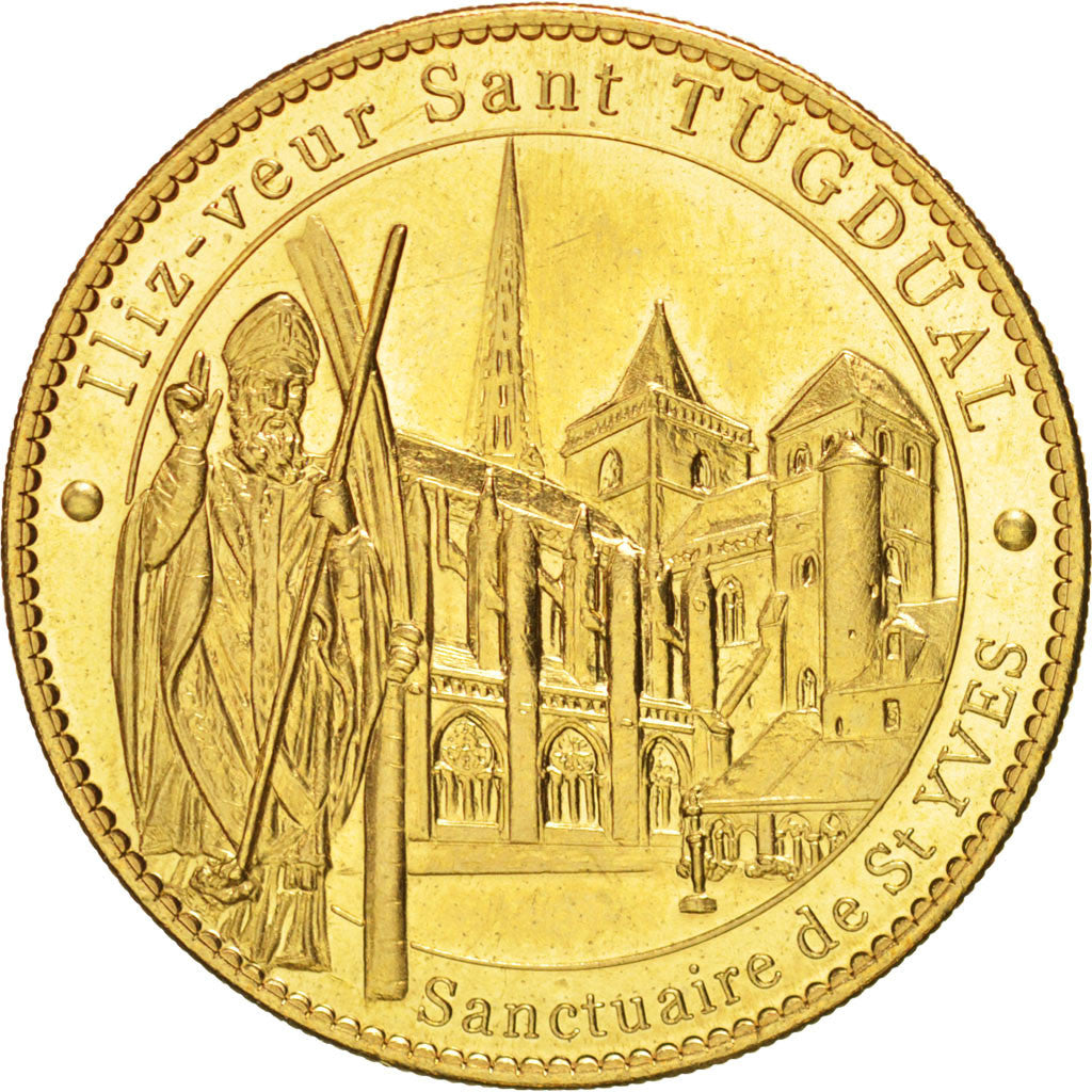 France, Token, Tourist Token, Sanctuaire de St-Yves, 2009, Arthus Bertrand