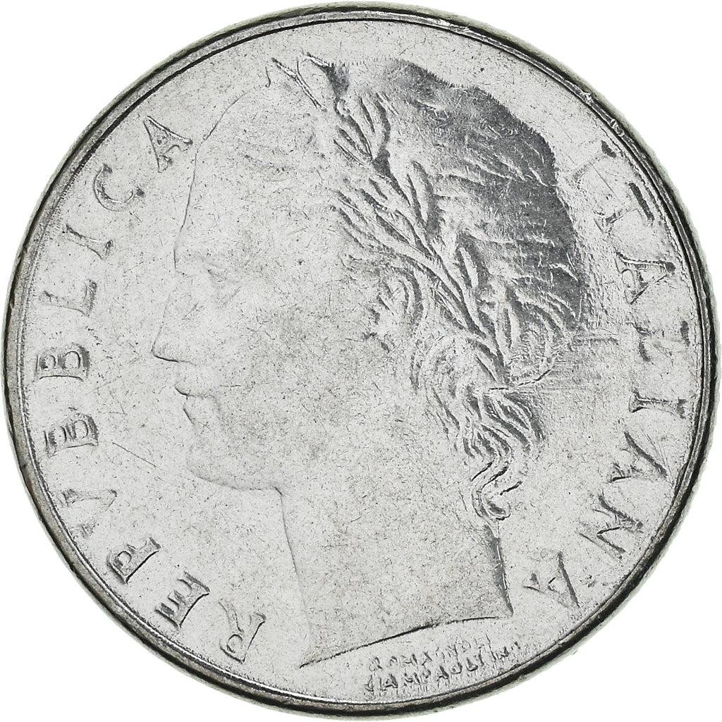 Coin, Italy, 100 Lire, 1992