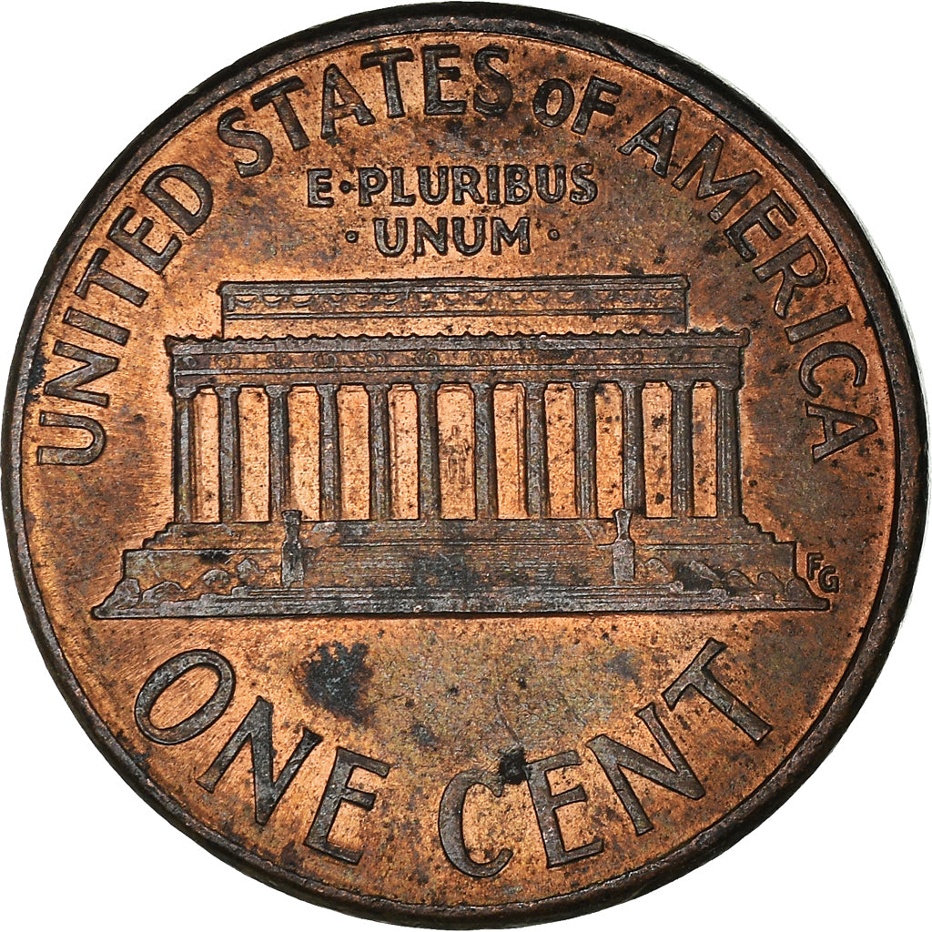 Moneta, Stati Uniti, Cent, 1989