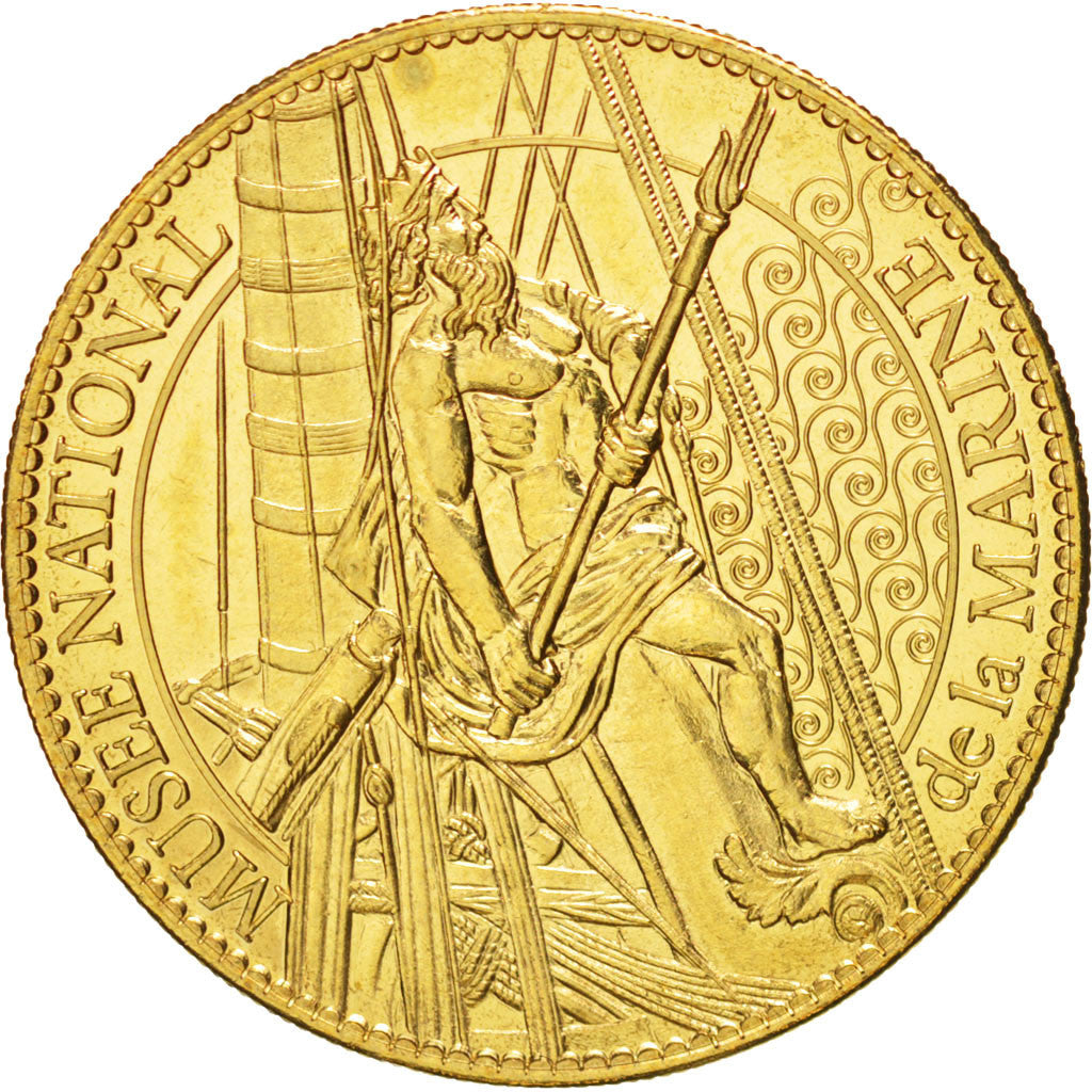 France, Token, Tourist Token, Musée National de la Marine, 2010, Arthus