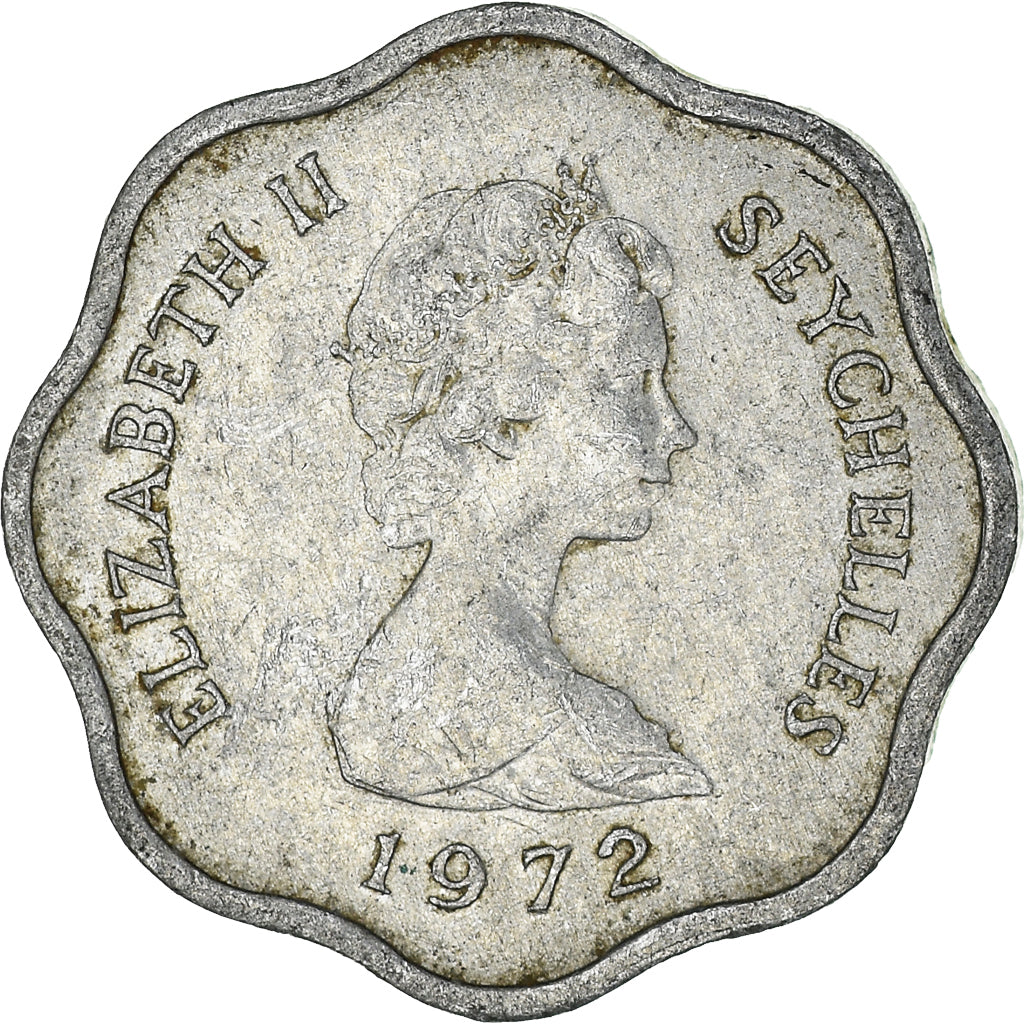 Münze, Seychelles, 5 Cents, 1972