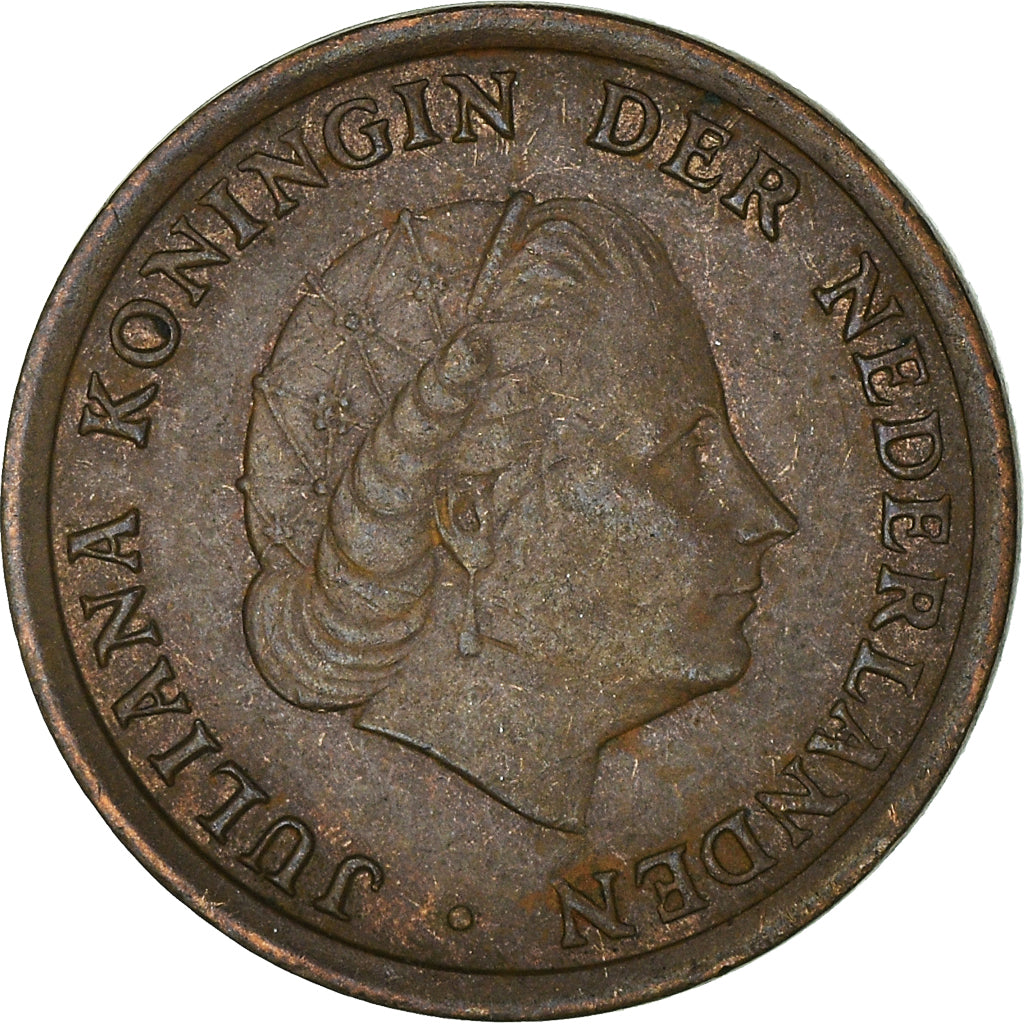 Münze, Niederlande, Cent, 1969