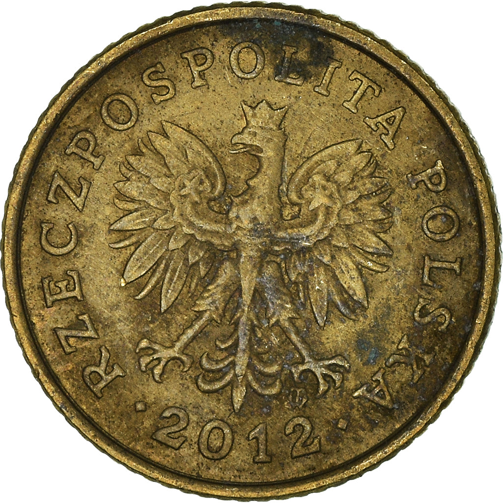 Moneta, Polonia, Grosz, 2012