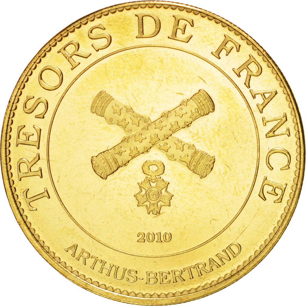 Tourist Token, La Mine Bleue, Noyant-la-Gravoyère, 2010, MS(63), Arthus Bertrand