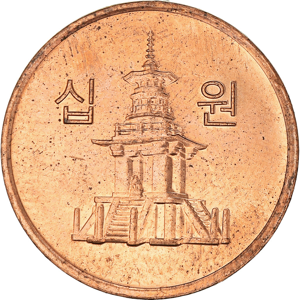 Moneta, Corea del Sud, 10 Won, 2009