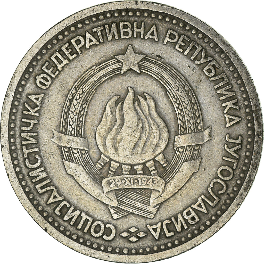 Münze, Jugoslawien, Dinar, 1965