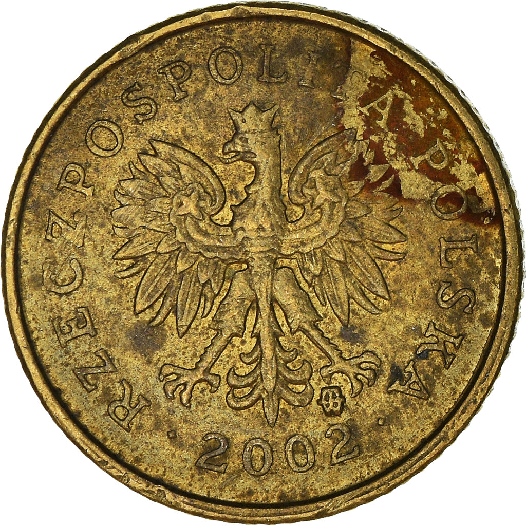 Coin, Poland, Grosz, 2002