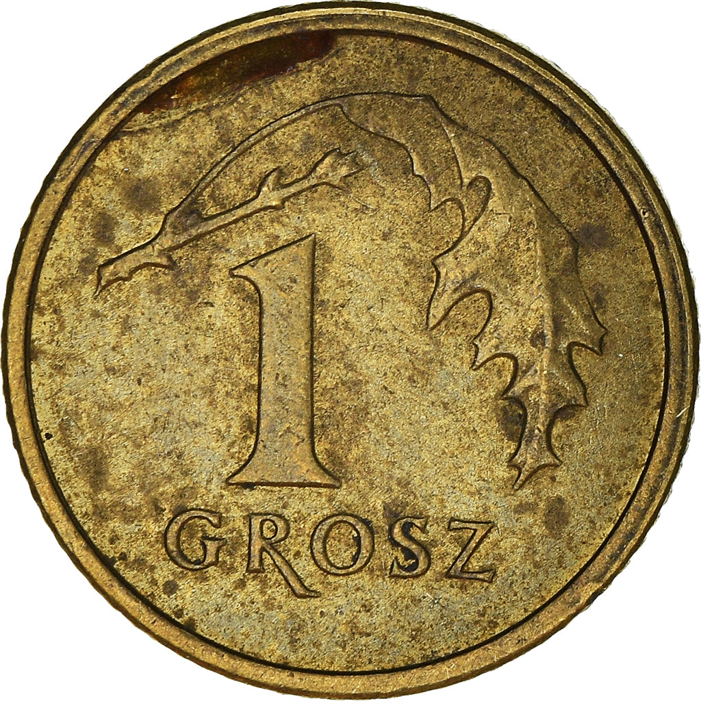 Coin, Poland, Grosz, 2002