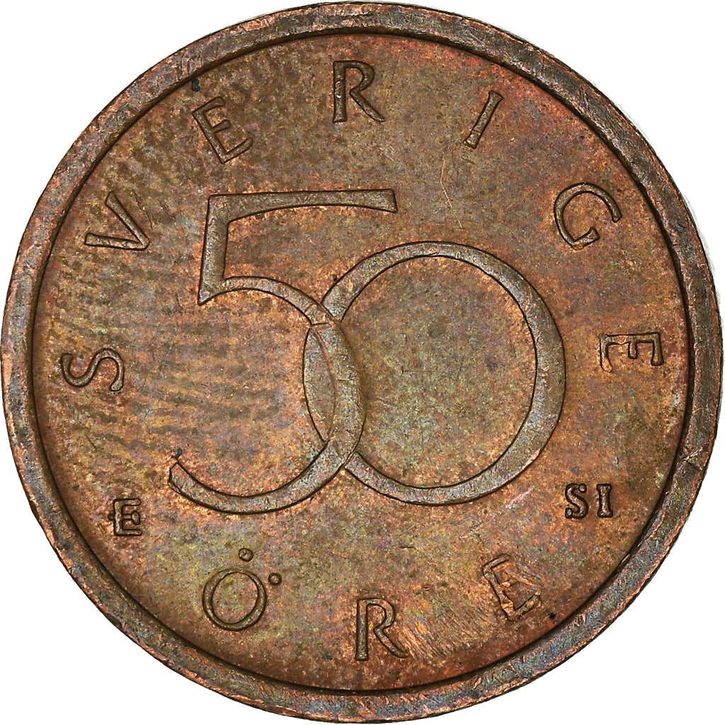 Moeda, Suécia, 50 Öre, 2006