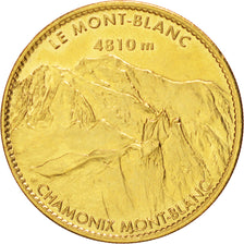 Tourist Token, Le Mont-Blanc, Chamonix, 2007, MS(63), Arthus Bertrand